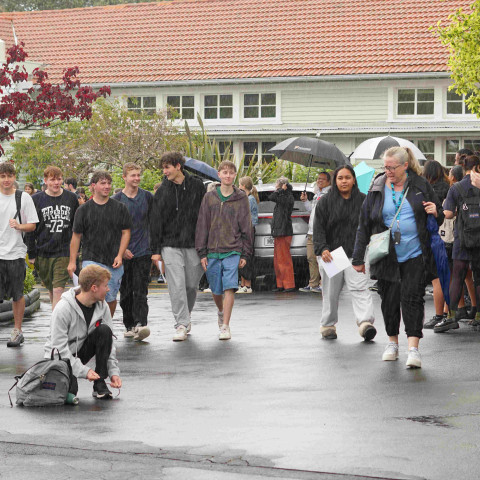 Class of 2024 leavers parade