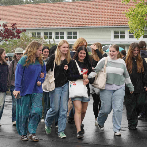 Class of 2024 leavers parade