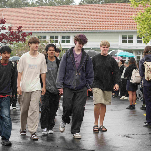 Class of 2024 leavers parade