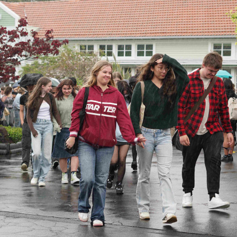 Class of 2024 leavers parade