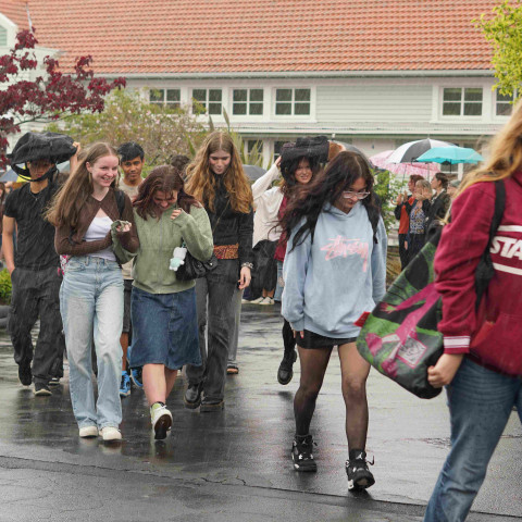 Class of 2024 leavers parade