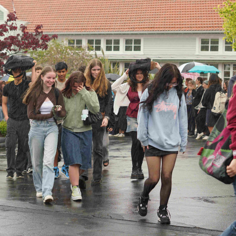 Class of 2024 leavers parade