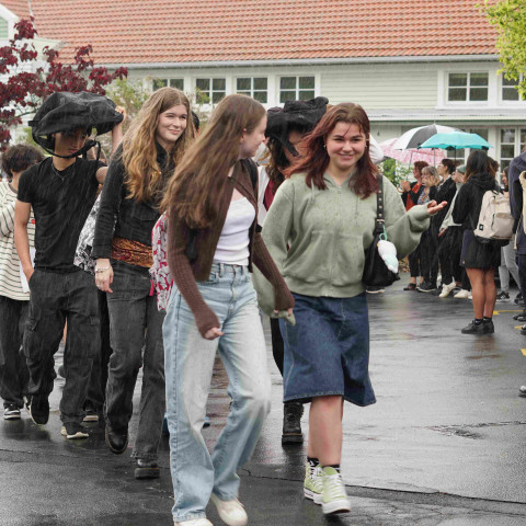 Class of 2024 leavers parade