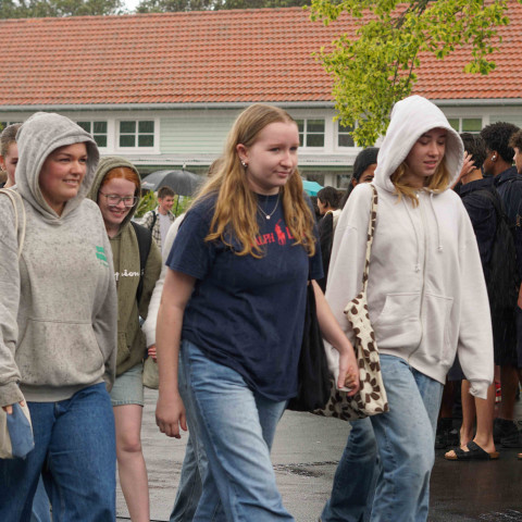 Class of 2024 leavers parade