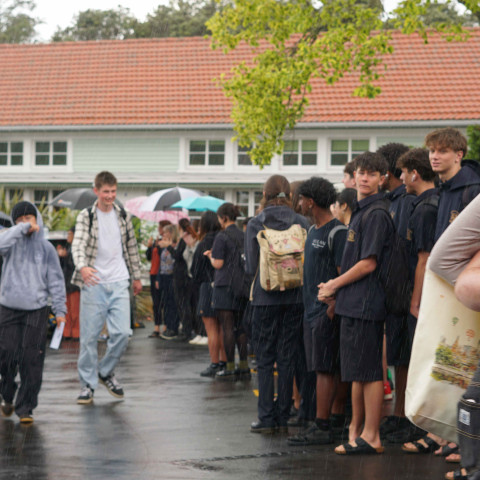 Class of 2024 leavers parade