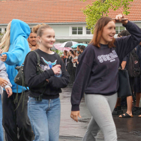 Class of 2024 leavers parade