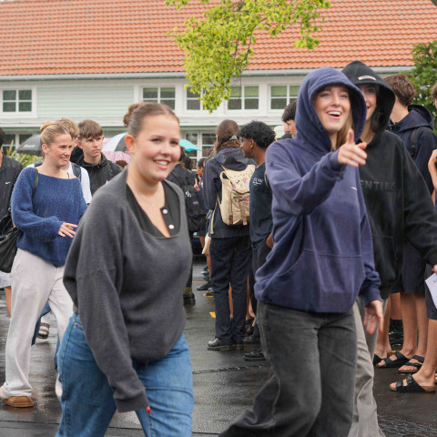 Class of 2024 leavers parade