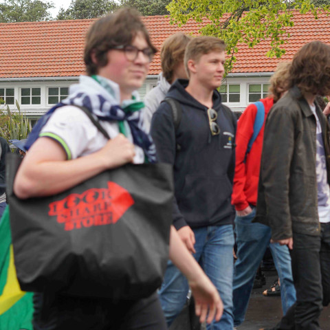 Class of 2024 leavers parade