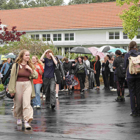 Class of 2024 leavers parade