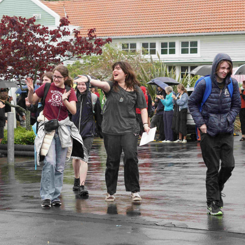 Class of 2024 leavers parade