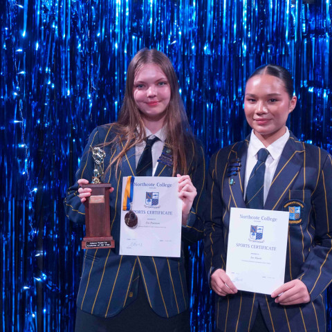 northcote college 2024 sports awards