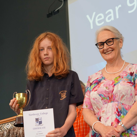 2024 Year 9 prizegiving