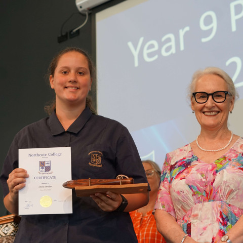 2024 Year 9 prizegiving