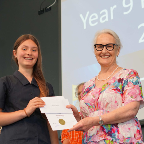 2024 Year 9 prizegiving