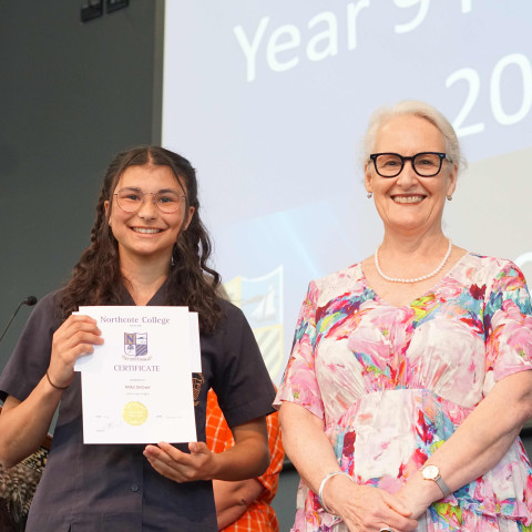 2024 Year 9 prizegiving