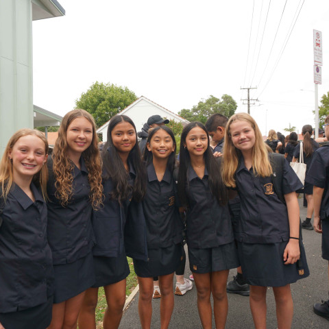 2025 Year 9 first day Northcote College