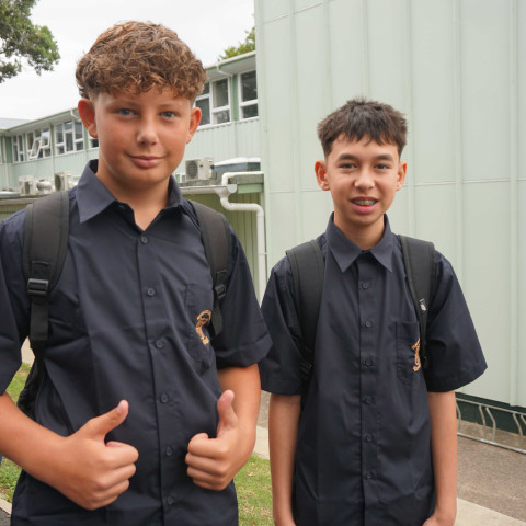 2025 Year 9 first day Northcote College