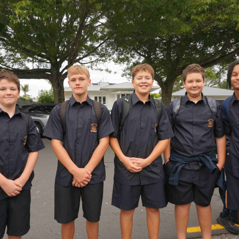 2025 Year 9 first day Northcote College