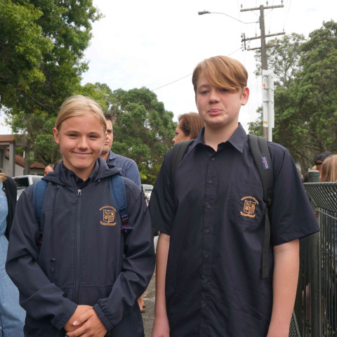 2025 Year 9 first day Northcote College