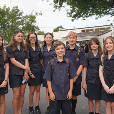 2025 Year 9 first day Northcote College