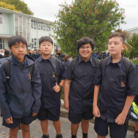 2025 Year 9 first day Northcote College