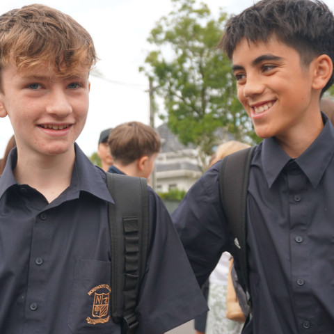 2025 Year 9 first day Northcote College