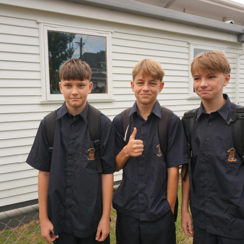 2025 Year 9 first day Northcote College