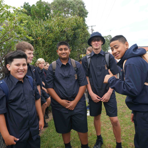 2025 Year 9 first day Northcote College