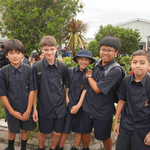 2025 Year 9 first day Northcote College