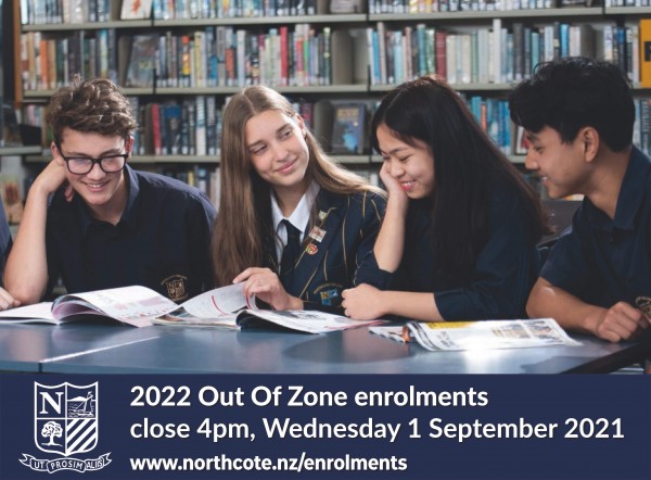 2022 out of zone enrolments